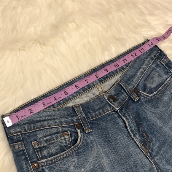 𝅺Citizens of humanity kelly #001 low waist boot cut jeans size 27 - Picture 4 of 16